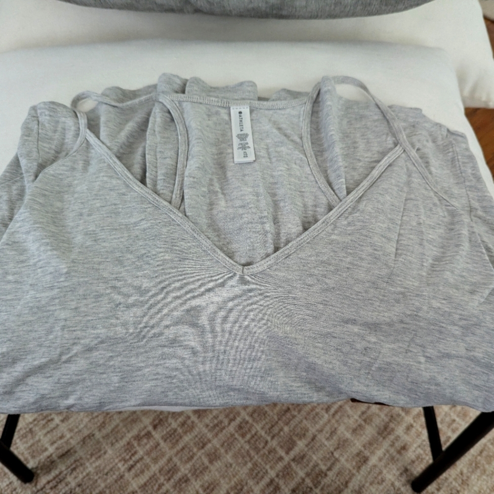 Athleta nighttime bliss sleep cami - grey xl